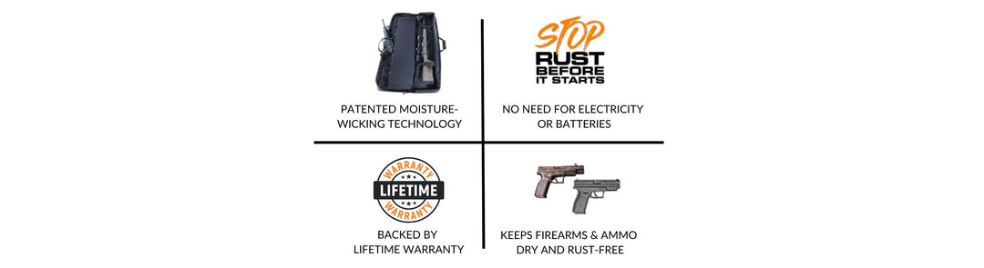 BONE-DRI™ Rust Prevention Gun Cases