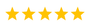 Five yellow stars in a line